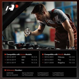 A-Premium High Pressure Fuel Pump Compatible with Honda Pilot 2016-2021, Odyssey 2018-2021, Ridgeline 2017-2020 & Acura MDX 2014-2019, RLX 2014-2019, TLX 2015-2019, 3.5L