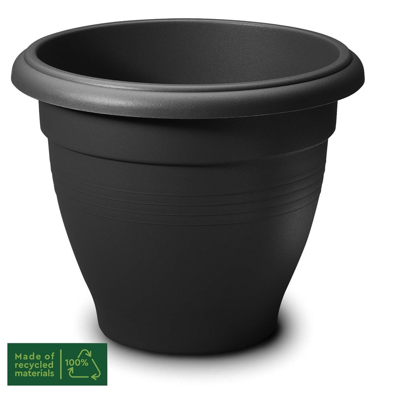 Stewart 2012005 30 cm Palladian Planter - Black