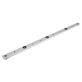 Uadme Miter Bar Slider, T Groove Rail Table Saw Miter Bar Slot Miter Rail T-Rail Aluminium Alloy for Router Table Saw Miter Carpenter's DIY Woodworking Tools (300 mm)