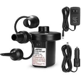 AGPTEK Powerful Electric Air Pump for Quick Inflation & Deflation
