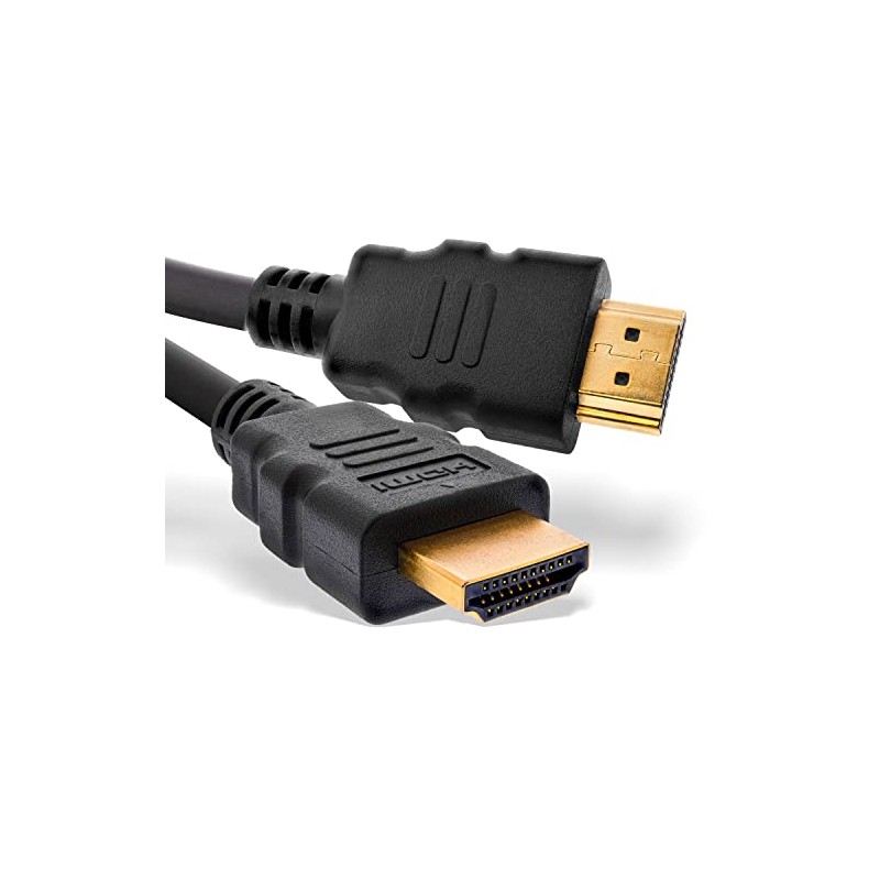 InLine® Certified HDMI Cable 1 m Black/Gold - Ultra High