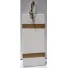 ETU Home White Rectangle Mod Charcuterie Board Reclaimed Wood