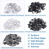 Fishing Crimping Pliers + 500pcs Fishing Crimp Sleeves Kit, Fishing