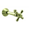 Westbrass D1112X-01 Cross Handle Angle Stop Shut Off Valve 1/2"