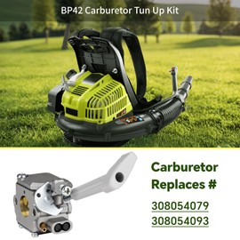 Mowtiler BP42 308054079 Carburetor for Ryobi RY08420 RY08420A RY42WB 42CC Backpack Blower 308054093