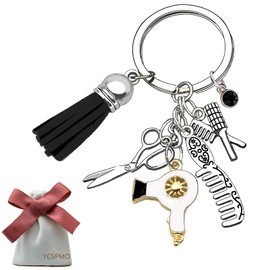 Christmas Gifts Hairdresser Gifts Hair Stylist Gifts Hair Dresser Appreciation Keychain Hairstylist Must Haves Hair Barber Gift Cosmetology Graduation Thank You Gifts Hair Stylist Beautician Keyring