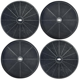 Beaufan 4 Pack GF16 Activated Carbon Filters Compatible with NEG Dual Motor Design Undermount Cooker Hood NEG15-TDLS+, NEG15-TDLB+ and NEG15-TDLW+ for Odour Control