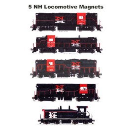 New Haven Locomotives #3 5 magnets Andy Fletcher