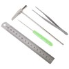 18 Pcs Professional Piano Tuning Kit, 17pcs Piano Tuner Tools