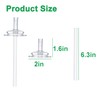 Replacement Straw Kit Compatible with Grosmimi Stage 2, Soft Silicone,