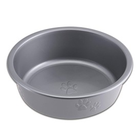 Loving Pets Dolce Luminoso Dog Bowl, Large, Silver