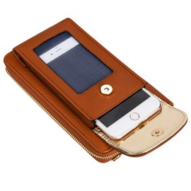 Heaye Small Crossbody Purse Cell Phone Wristlet Wallet for Women RFID