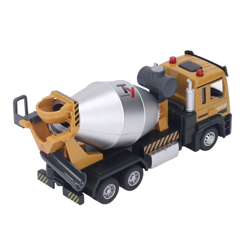 1:32 Scale Mixer Truck Toy 360 Degree Rotating Alloy Construction