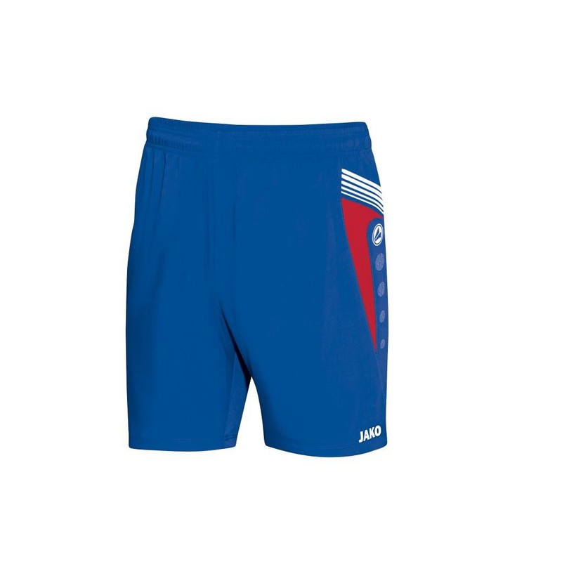 JAKO Herren Fußballsporthose Pro, Schwarz/Grau/Weiß, M