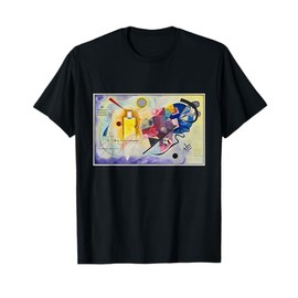 Kandinsky Giallo-Rosso-Blu Astrazione Arte Contemporanea Maglietta