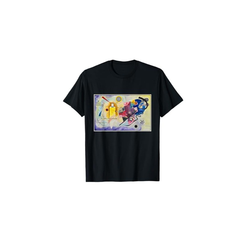 Kandinsky Giallo-Rosso-Blu Astrazione Arte Contemporanea Maglietta