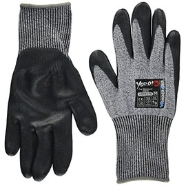 Uniworld WGYR5110 Cut Resistant YOROI461 Nitrile Rubber Coated Gloves, Navy Mock