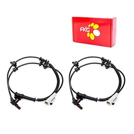 FKG ABS Wheel Speed Sensor Front Left and Right ALS2113 56044144AD for 2006-2010 Jeep Commander 3.7L 4.7L 5.7L, 2005-2010 Jeep Grand Cherokee 3.7L 4.7L 5.7L 3.0L 6.1L, Set of 2