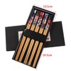 Chopsticks, 5 Pairs Chopsticks, Japanese Chopsticks, Sushi Sticks, Bamboo Chopsticks,