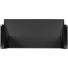 Repa Market 10 x 5 Inch Black Galvanized Steel Vent
