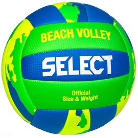 Select Beach Volley v22 Ball Beach Volley GRE-BLU, Unisex Volleyballs, Green, 5 EU