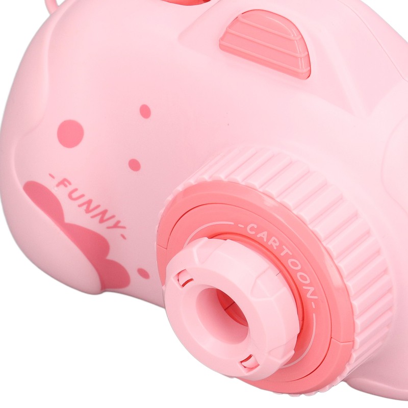 Kids Music Camera Pink Cute Adjustable Puzzle Kids Cartoon Projection