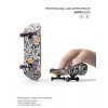 Unbranded Fingerboard Fingerskateboa - Skeleton