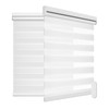 Grandekor Motorized Zebra Blinds with Remote Control,Smart Zebra Blinds for