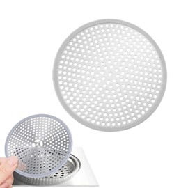 Dinghaole Shower Drain Hair Catcher, Shower Stall Drain Protector, Hair Catcher, Bathroom Kitchen Prevent Drain Clog, Strainer Plug Trap Filter for Bathroom, Bathtub, Kitchen