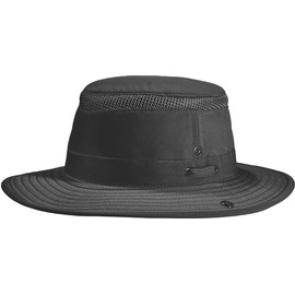 Tilley Airflo Snap-Up Hat - Black/Black 7 1/8