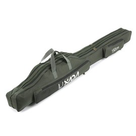 Lixada Lixada 100cm/130cm/150cm Fishing Bag Portable Folding Fishing Rod Reel Bag Fishing Pole Gear Tackle Tool Carry Case Carrier Travel Bag Storage Bag Organizer