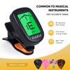 AARVI Clip On Guitar Tuner for All Instruments, Acoustic/Electric Guitar,