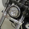 TCT-MOTORPARTS Fairing Mount Fork Clamps Clip 49mm Fits for Harley