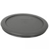 Pyrex 7201-PC Puddle Gray Plastic Storage Replacement Lid Cover (4-Pack)