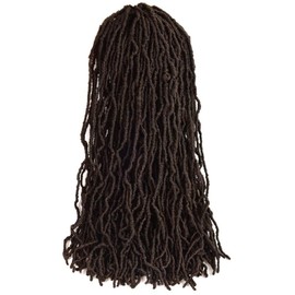 Faux Locs Crochet Hair 24Inch 6 Packs Soft Locs Crochet Hair Color #4 Pre Looped Nu Faux Locs Crochet Hair for Women (24 Inch #4) …