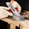 Honing Guide Tool, Aluminum Alloy Chisel Sharpening Holder with Wide