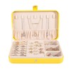 LANDICI Jewelry Box PU Leather Jewelry Case Jewelry Box Ring