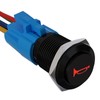 APIELE 19mm 12V Momentary Speaker Horn Push Button Toggle Switch