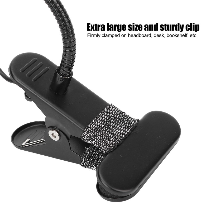 LED Clip On Light Eye Protection Tattoo Makeup USB Charging