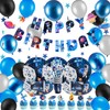 Space Decoration Planet Birthday Decoration, Space Children's Birthday Decoration Balloons,