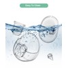 PDFans 2 Sets Wearable Breast Pump Parts Milk Collector Cup