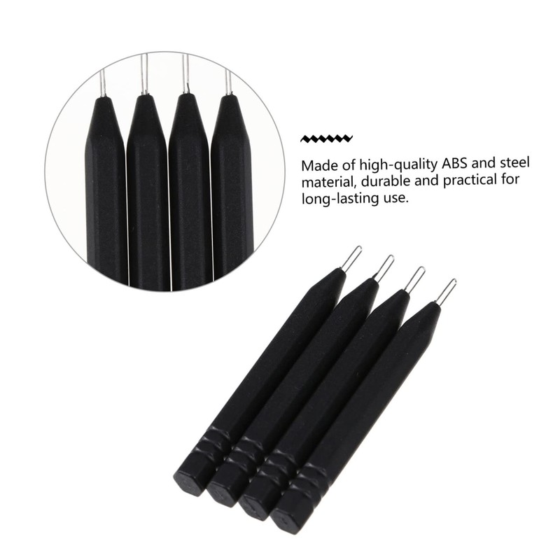 FOMIYES 12pcs Earmold Cleaning Tool Hearing Aids Earwax Remover Needle