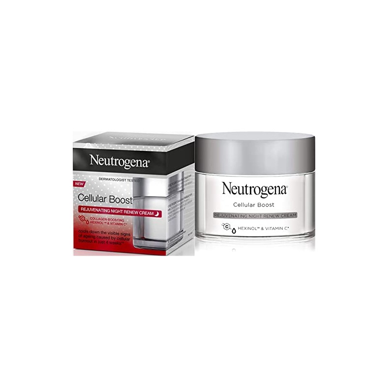Neutrogena Cellular Boost Night Cream with Vitamin C and Hexinol