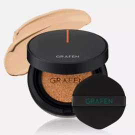 Graphene 그라펜 남성 파운데이션 3in1 쿠션 1호 본품 리필 SET Graphene Men's Foundation 3in1 Cushion No. 1 Full Size Refill SET