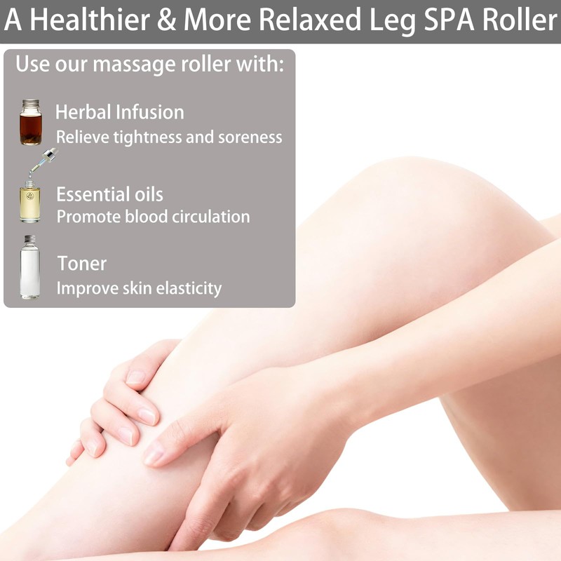 Triforde Travel Leg Massager, Office Massage Roller，No Assembly Portable Massage