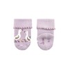 Sterntaler Girls' Baby Socks 3 Pairs Geese, Mauve