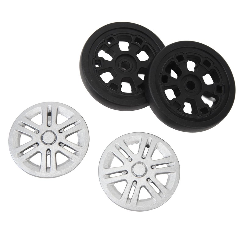 4 Pcs Suitcase Replacement Wheels Silent Rolling Universal Luggage Wheels