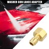 Hihaha Pressure Washer Coupler/Outer Washer Gun Adapter Universal for Vehicle/Durable