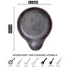 Farmhouse Ceramic Spoon Rests Holder,Coffee Spoon,Cooking Utensil,Ladles, Tong for Kitchen