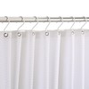 White Shower Curtain Hooks, Rust Proof Shower Curtain Rings for